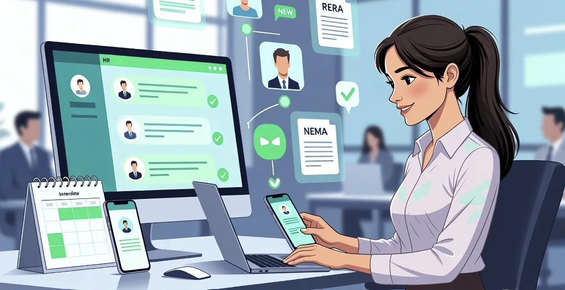 Automatisation WhatsApp pour le recrutement des ressources humaines avec duochat