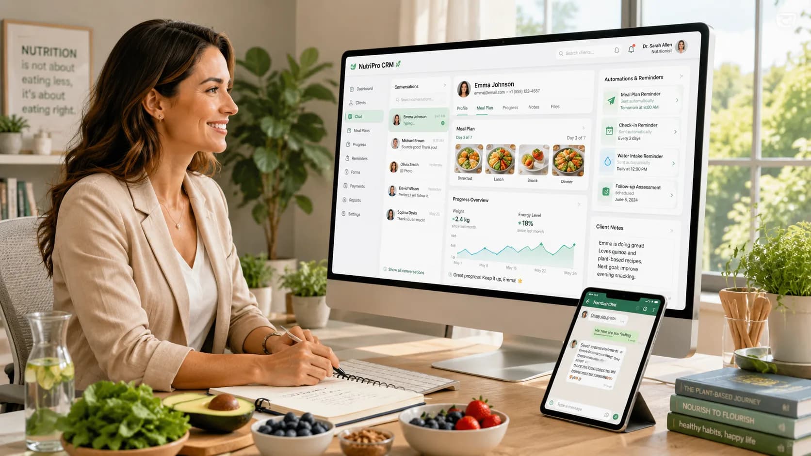 Revolutionizing Nutrition Practices with Smart Client Management