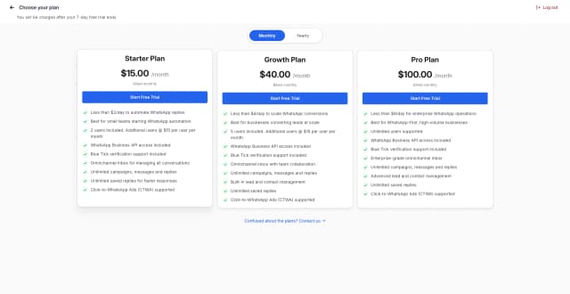 Billing and Subscription