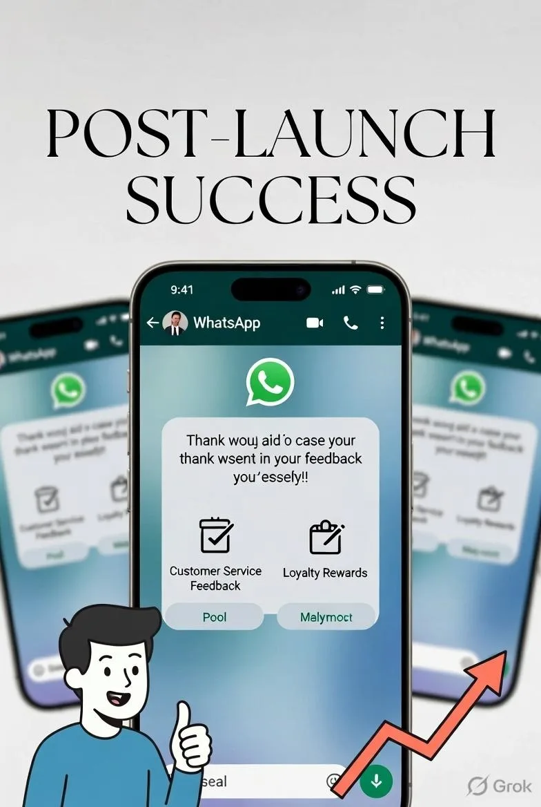 WhatsApp product launch campaigns