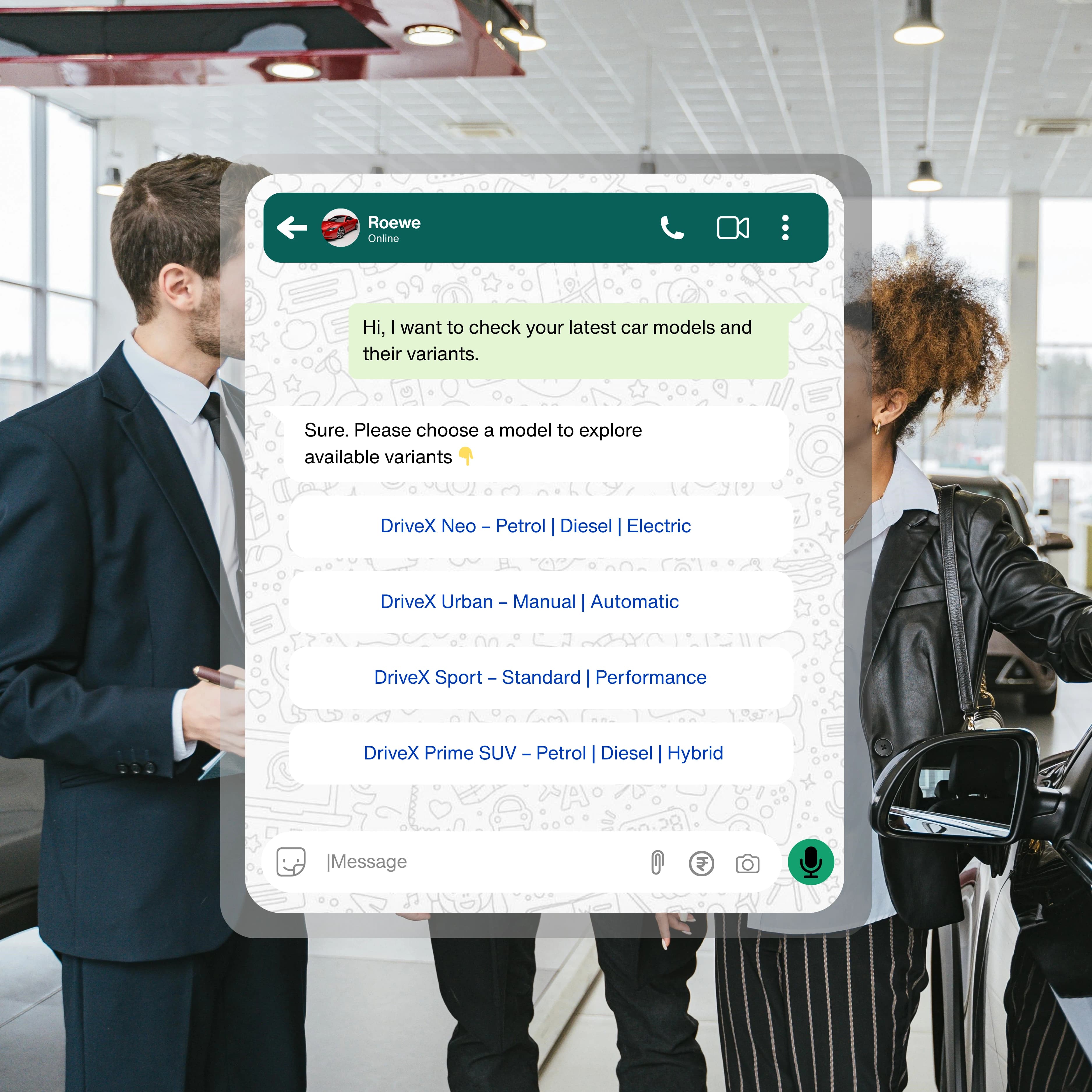 Solutions tailored for your industry - duochat.io WhatsApp automation