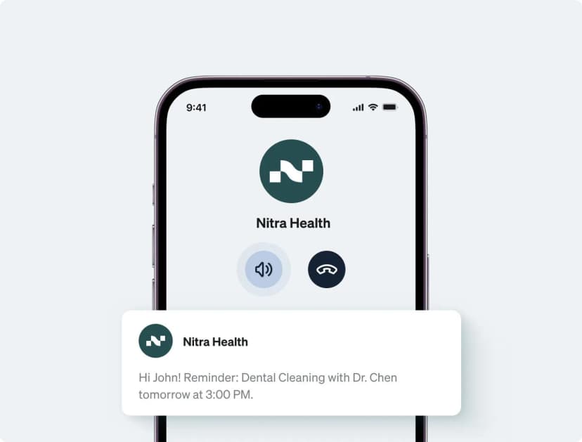 WhatsApp Calling dashboard mockup